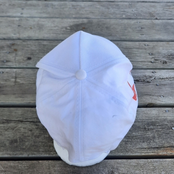 Vintage 90s Detroit Lions Kmart Promo Stadium Game Day White Trucker Hat *FLAWS* - Picture 7 of 16